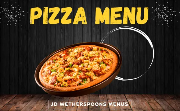 Wetherspoon Pizza Menu