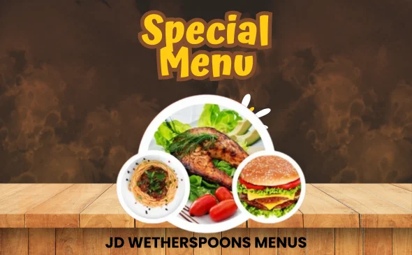 Wetherspoon Specials Menu